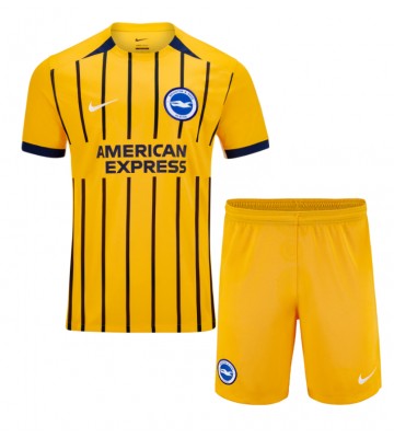 Brighton Replica Away Stadium Kit for Kids 2024-25 Short Sleeve (+ pants)